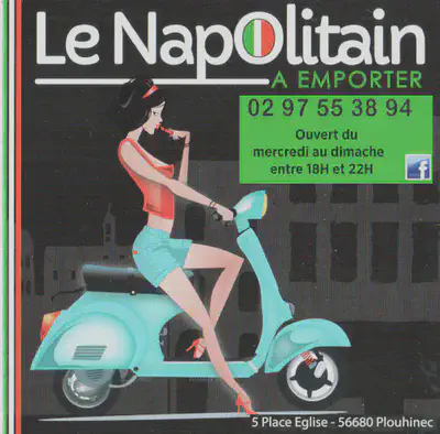 Sponsor Le Napolitain vente à emporter